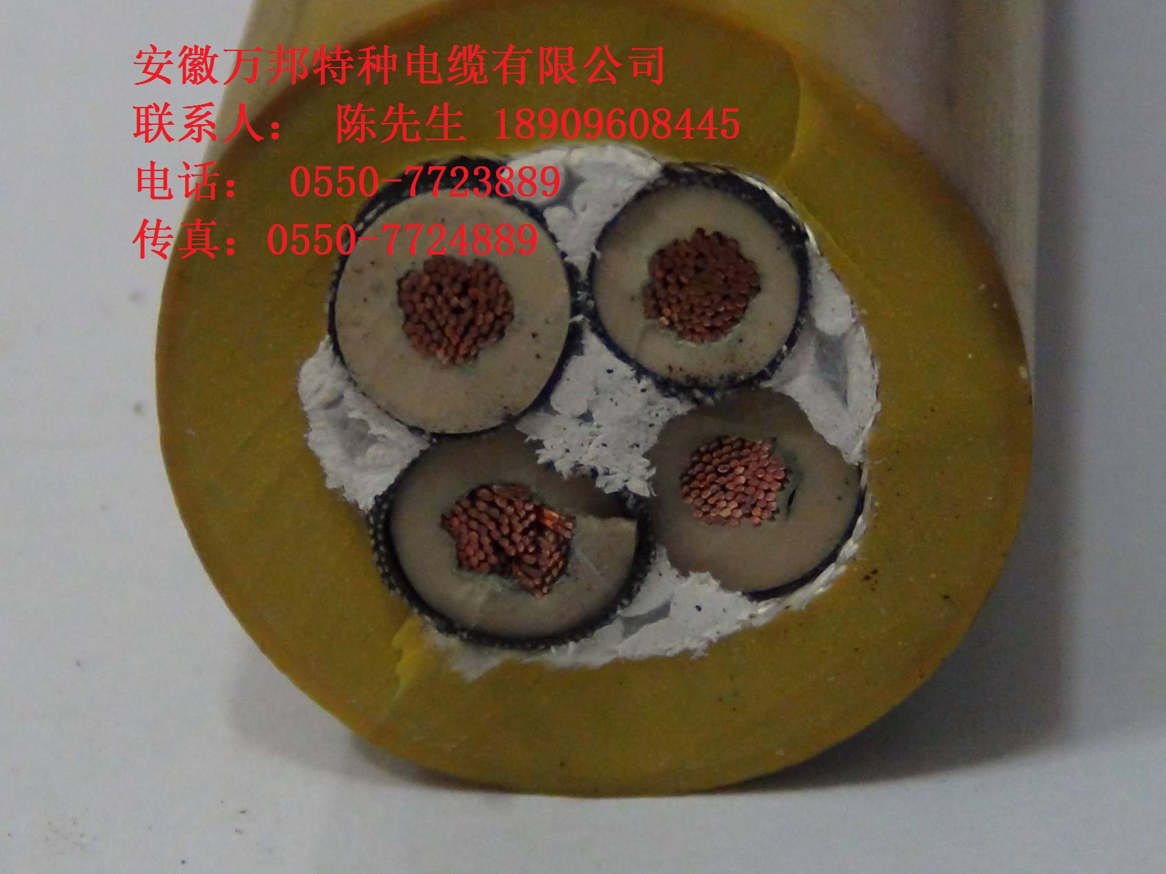 PUR护套龙门吊专用电缆4*25mm2