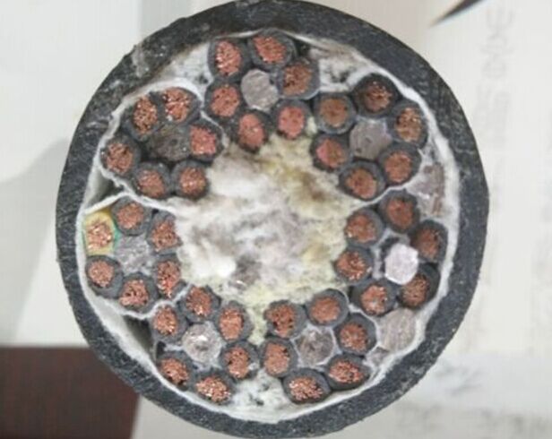 钢丝加强拖链电缆